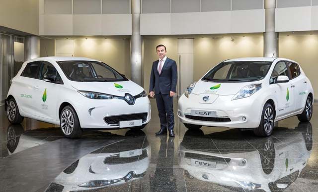 Los modelos eléctricos de Renault y Nissan serán los coches oficiales de la Conferencia sobre Cambio Climático