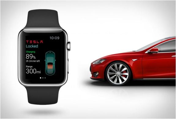 Controlando el Tesla Model S desde un Apple Watch