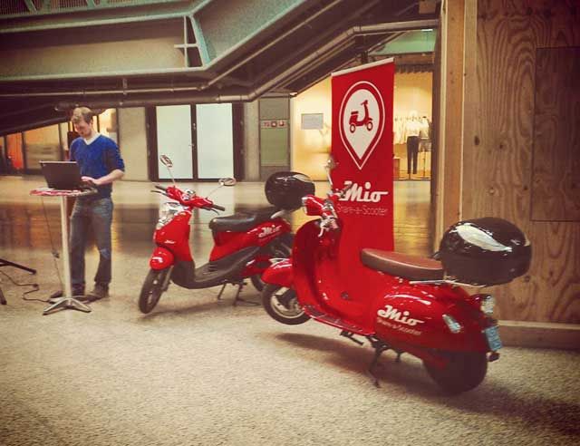 Emio. El sistema de moto sharing con scooters eléctricos que triunfa en Berlín