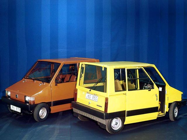 Un poco de historia. Volvo electric car 1977