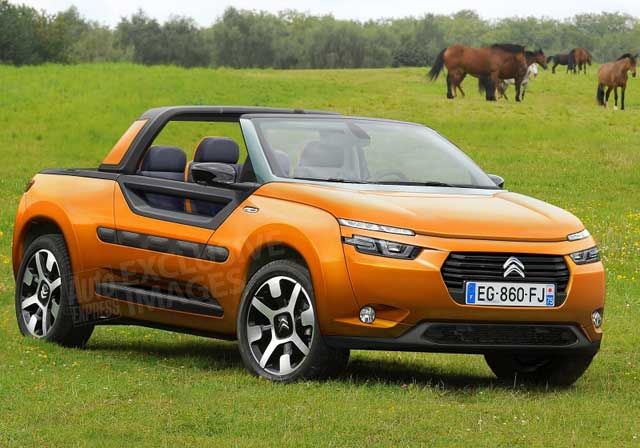 Citroen C4 Cactus M. Un prototipo eléctrico que será presentado en Frankfurt