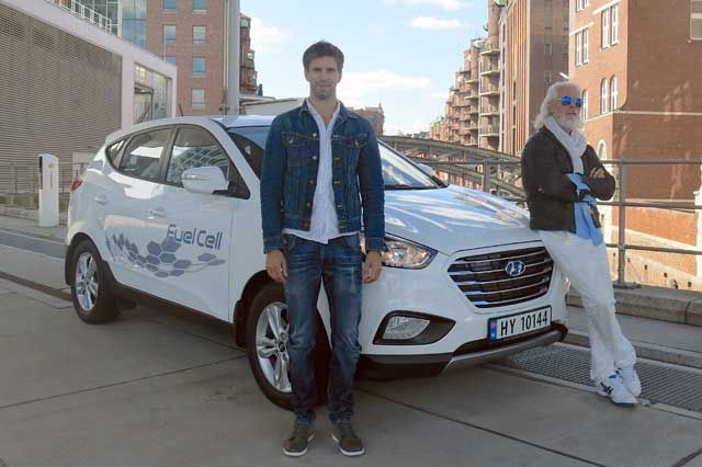 Hyundai ix35 a hidrógeno. 2.383 kilómetros en 24 horas