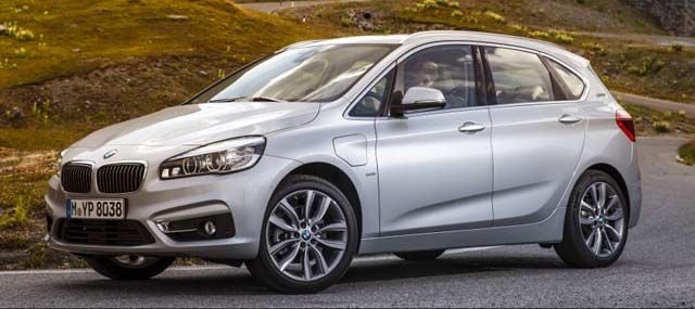 El BMW 225xe Active Tourer estará disponible a finales de año. Precio desde 37.800 euros