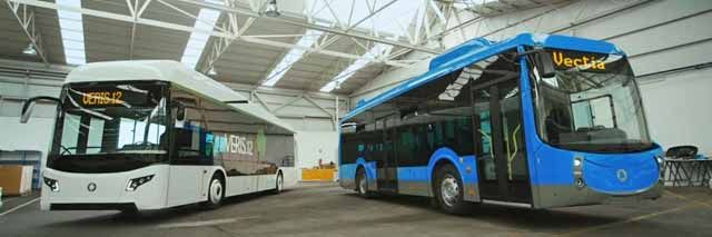 Castrosua y Volvo compiten por ser los elegidos por Valladolid para su línea de autobuses eléctricos