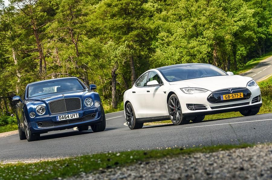 Bentley Mulsanne vs Tesla Model S