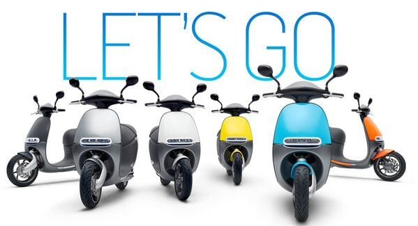 El scooter eléctrico con baterías extraible Gogoro vendrá a Europa