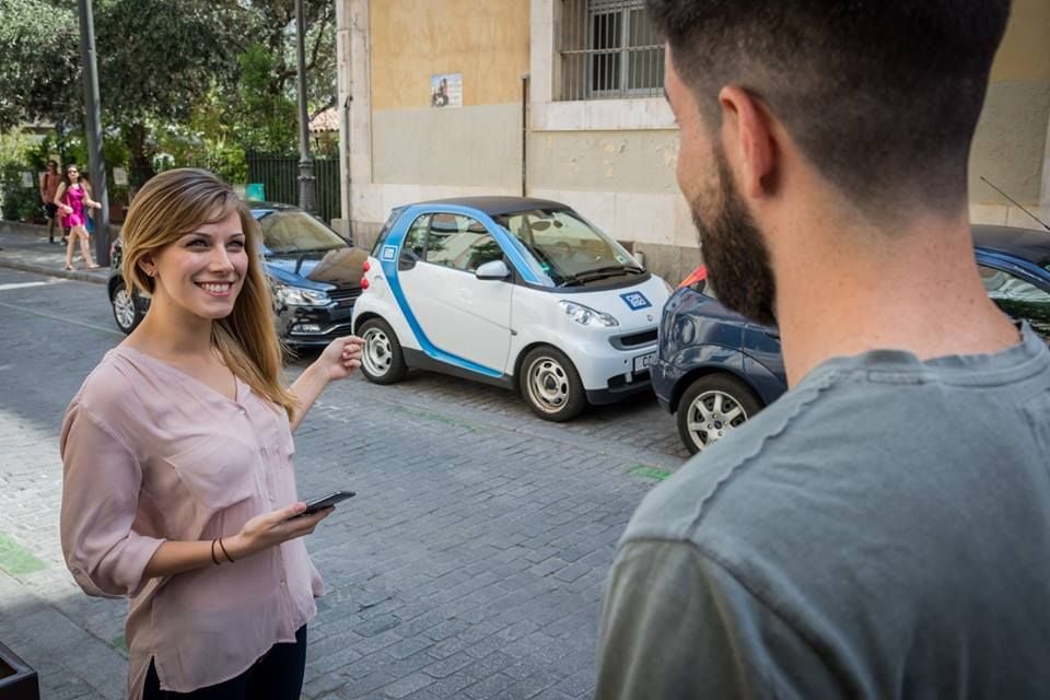 El car sharing con coches eléctricos. Un sector que no para de crecer en número de usuarios