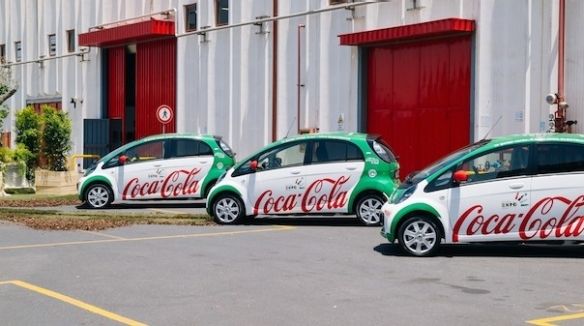 La embotelladora de Coca-Cola en Sicilia electrifica su flota con 100 coches eléctricos