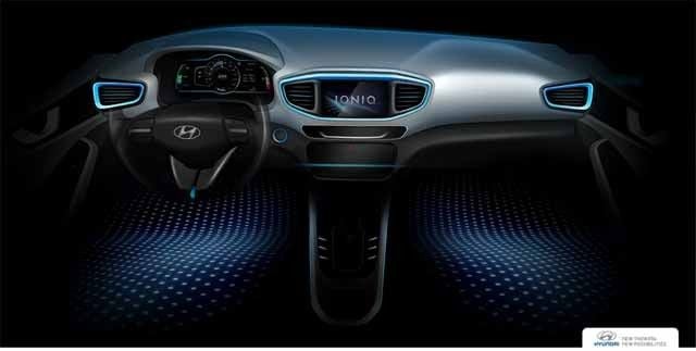 hyundai ioniq interior