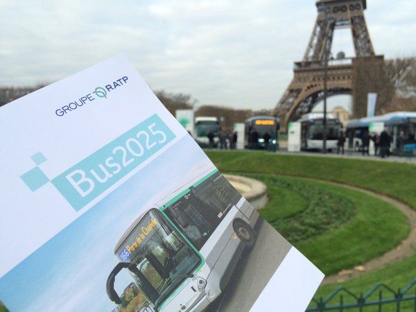 París quiere un 80% de autobuses eléctricos para 2025