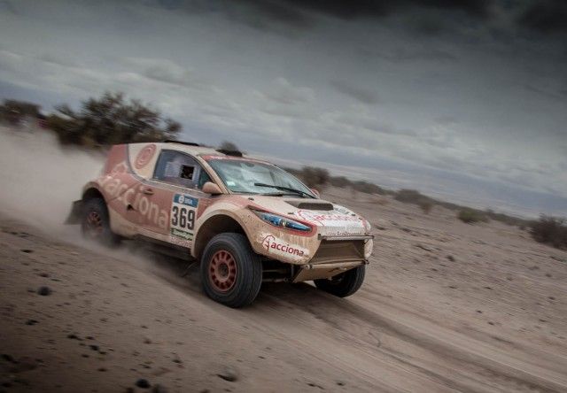 ACCIONA 100X100 ECOPOWERED RALLY DAKAR 2016 ©JesusRenedo/Acciona