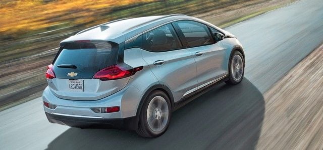 Chevrolet Bolt EV back