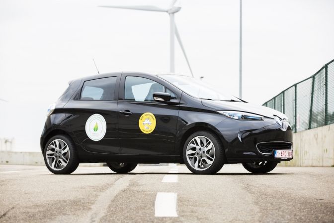 Renault ZOE r240. Coche eléctrico del año para las familias en Bélgica