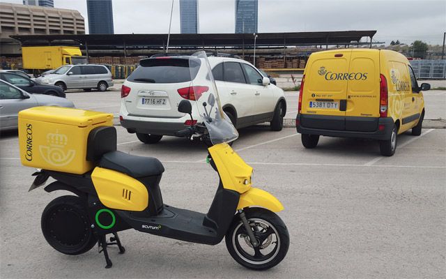 SCUTUM electrifica la flota de Correos