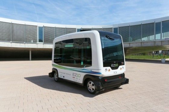 WEpod. Autobuses eléctricos y autónomos a prueba en Holanda