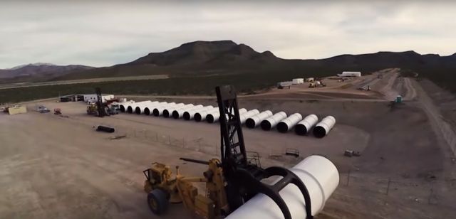 Nuevas imágenes del trazado de pruebas del Hyperloop