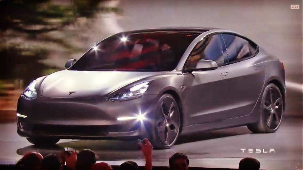 Tesla Model 3. Presentación en directo