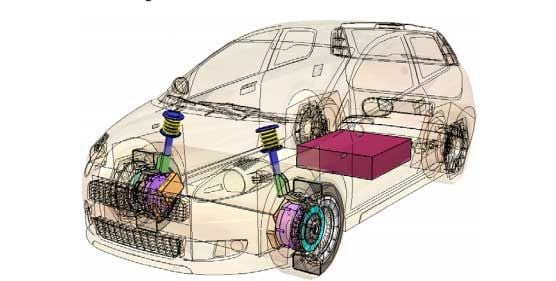 Las pruebas muestran el potencial de los motores eléctricos en rueda