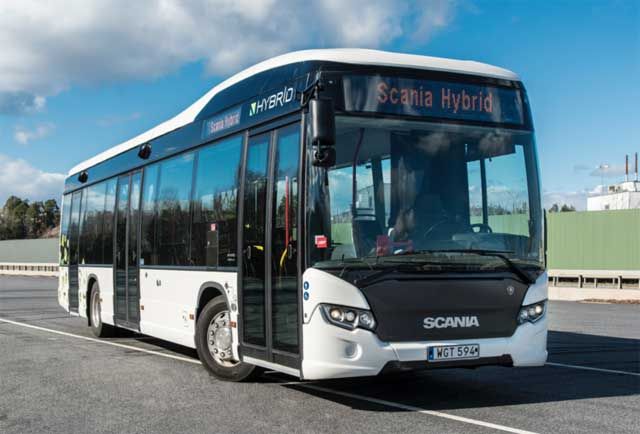 Scania entregará este mes de junio 51 autobuses híbridos a Madrid