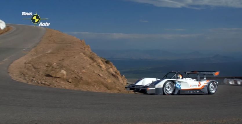 El ganador de Pikes Peak 2015 ya entrena para este año. 7 motores eléctricos y 1595 CV