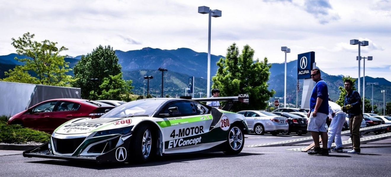 Un Acura NSX eléctrico y de 1.000 CV para el Pikes Peak 2016