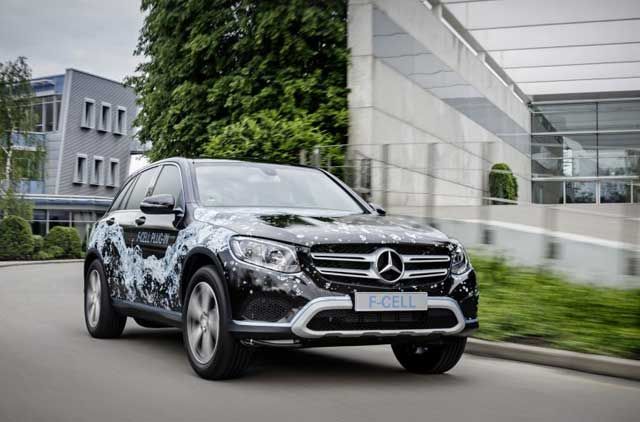 Mercedes GLC F-Cell. Híbrido enchufable y a hidrógeno para 2017