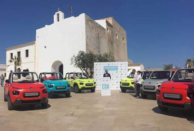 Formentera quiere ser 100% eléctrica. Plan de incentivos para cambiarse a los coches eléctricos