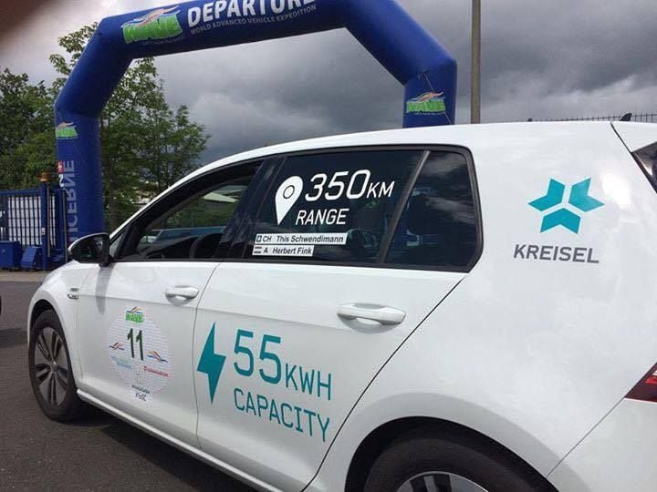 Kreisel presenta un Volkswagen e-Golf con batería de 55 kWh y 350 kilómetros de autonomía