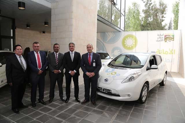 Nissan firma un acuerdo con Amán, Jordania, para crear la primera flota de taxis eléctricos de Oriente Medio