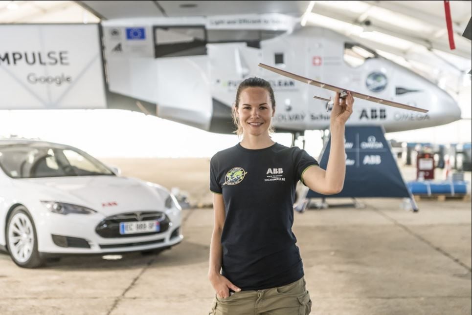 Aventura en vehículo eléctrico de ABB: emulando al Solar Impulse