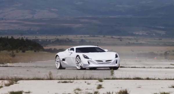 Probando el Rimac Concept ONE en el circuito