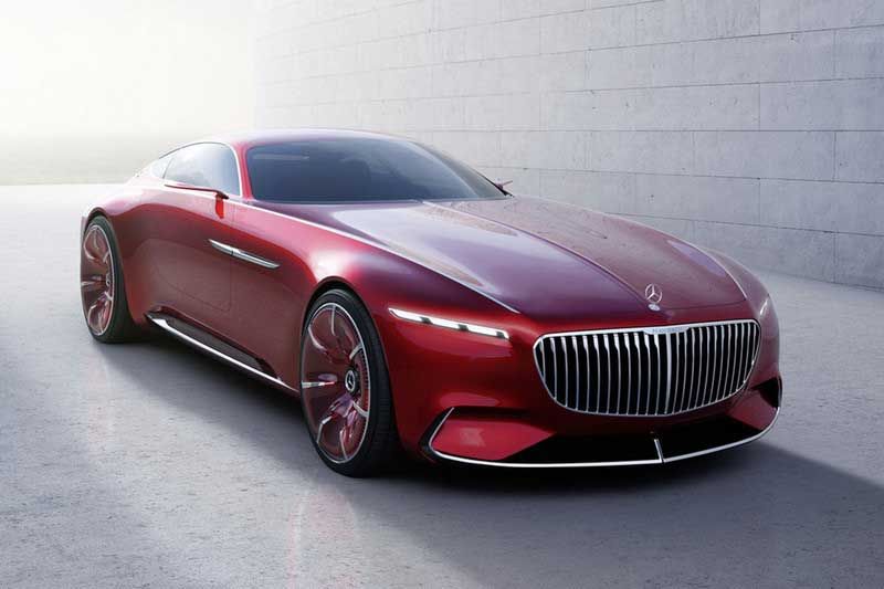 Vision Mercedes-Maybach 6. Todo lujo, todo exceso, y también todo eléctrico