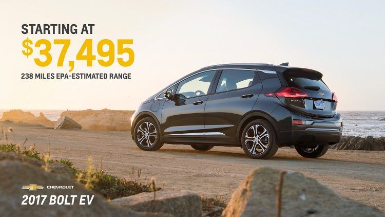 Precio del Chevrolet Bolt. Desde 37.495 dólares