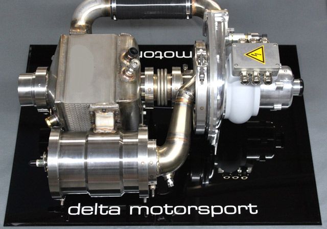 Delta Motorsport presenta una microturbina que funciona como extensor de autonomía para coches eléctricos