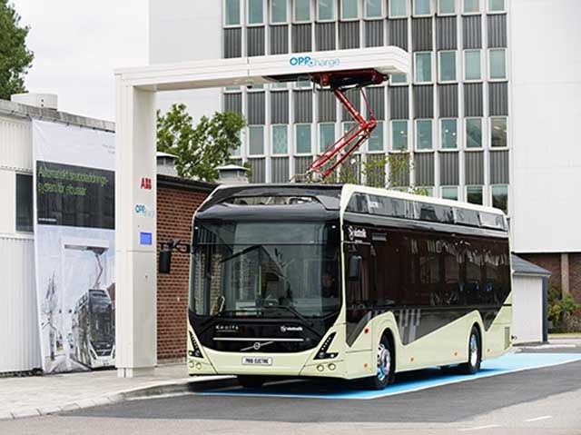 ABB y Volvo ponen en marcha un punto de recarga de código abierto para autobuses eléctricos