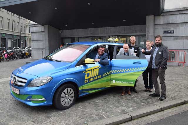 Todos los taxis de Amberes, Bélgica, tendrán que ser eléctricos en 2020