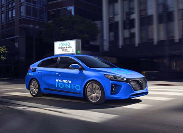 WaiveCar. Alquila gratis un Hyundai IONIQ eléctrico a cambio de un poco de publicidad