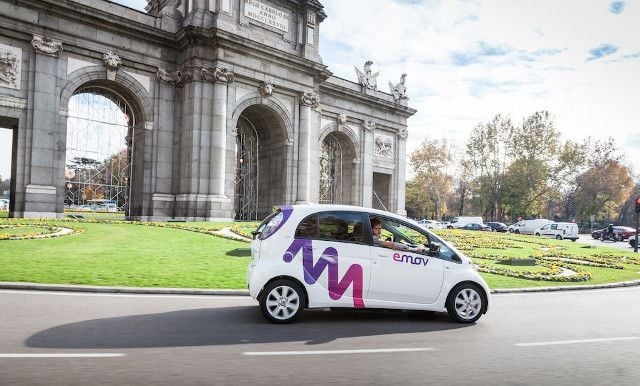 PSA y Eysa ponen en marcha emov. Nuevo servicio de car-sharing de coches eléctricos en Madrid