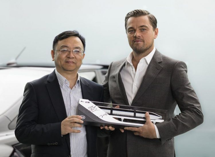 Leonardo DiCaprio es el nuevo embajador de movilidad eléctrica de BYD