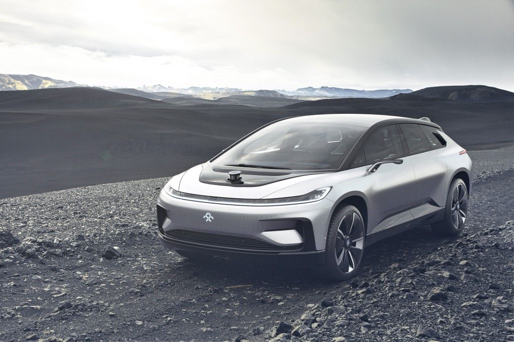 Presentado el Faraday Future FF91. 1.068 CV de potencia, 608 kilómetros de autonomía