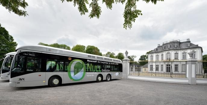 Colonia lanza el mayor proyecto de autobuses a hidrógeno en Europa