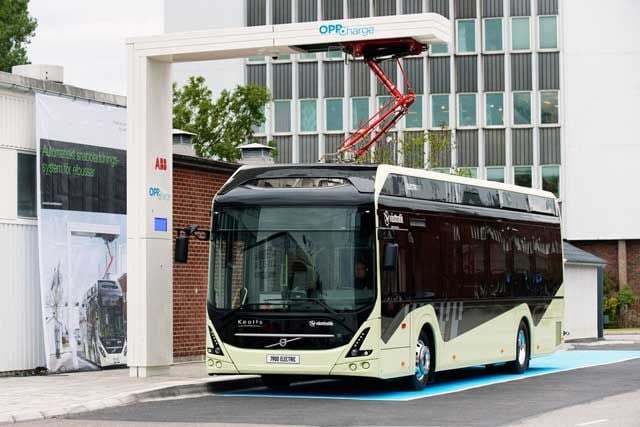 ABB recibe pedidos de estaciones de recarga para autobuses eléctricos