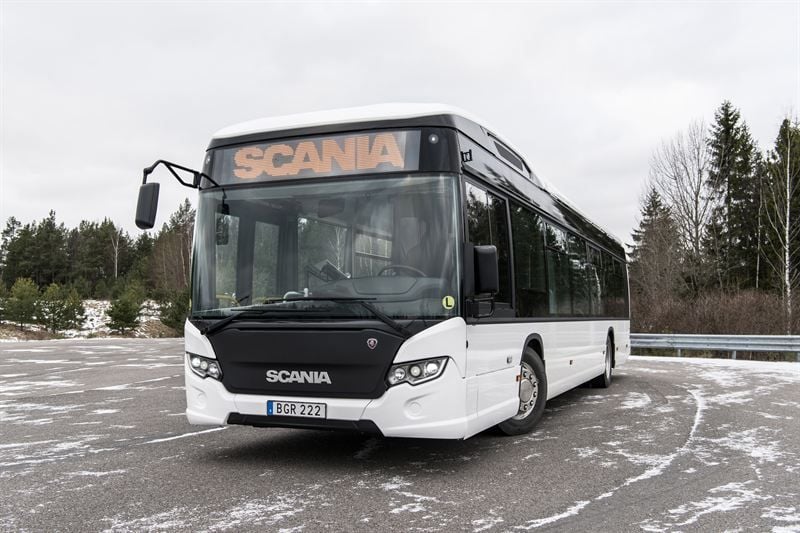 Scania comenzará las primeras pruebas con autobuses eléctricos este año