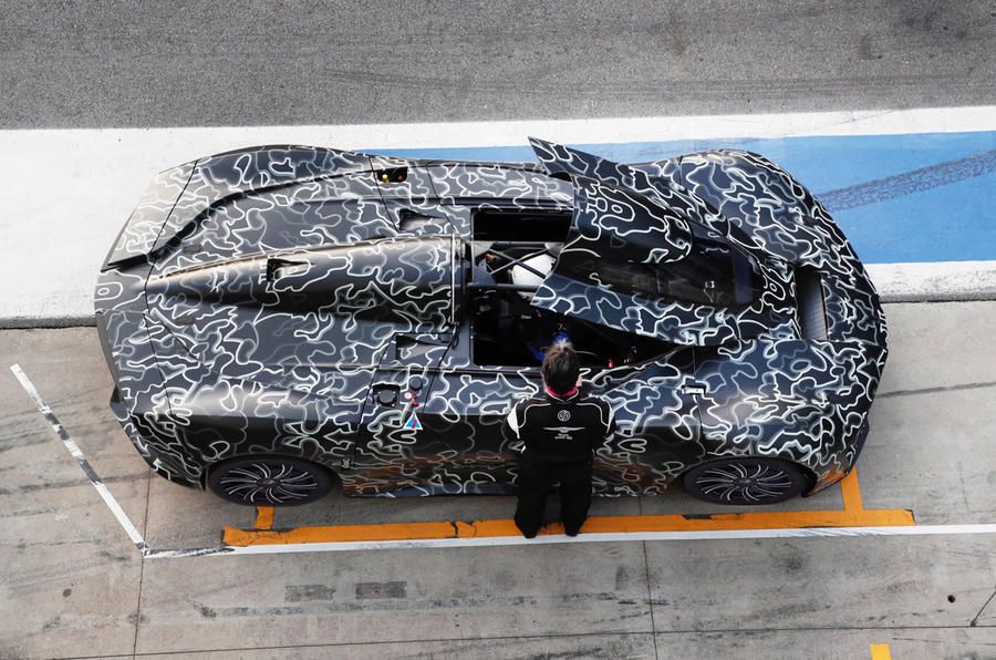 Avistado durante unas pruebas en Monza el superdeportivo eléctrico de Techrules