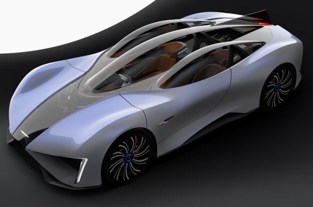 Techrules Ren. El primer coche eléctrico con una turbina diésel como extensor de autonomía