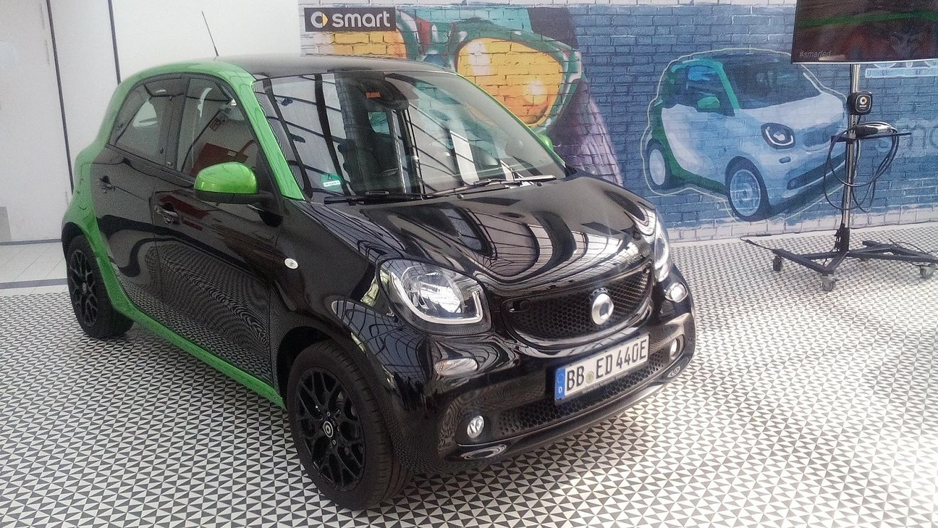 Prueba del nuevo Smart Forfour electrico