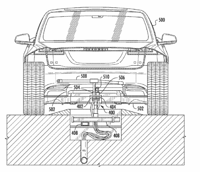 Tesla presenta una patente de un sistema de recarga automático y refrigerado