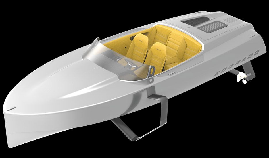 Edorado 7S Hidroplano : nueva embarcación eléctrica, rápida y revolucionaria