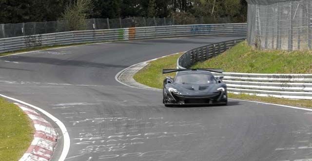 El McLaren P1 LM híbrido mejora el récord del NIO EP9 en Nürburgring (vídeo)