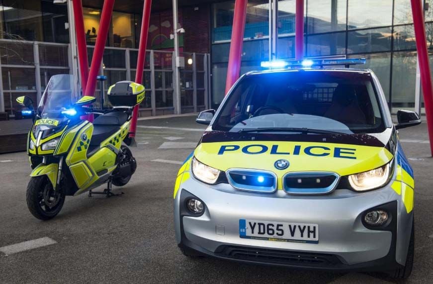 Scotland Yard inicia la transformación de su flota mediante la compra de coches eléctricos